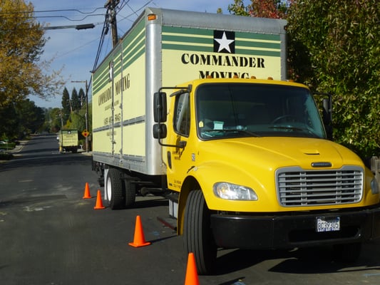 Photo of Commander Moving