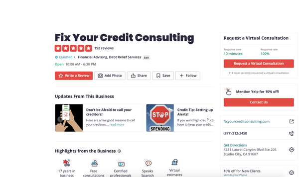 Photo of Fix Your Credit Consulting