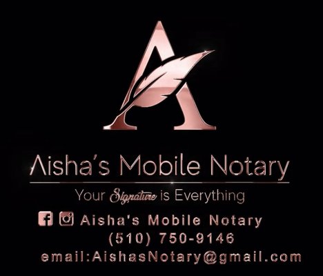 Photo of Aisha’s Mobile Notary