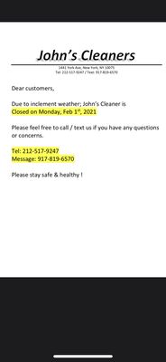 Photo of John's Cleaners