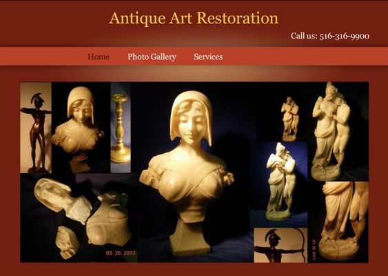 Photo of Antique Art Restoration