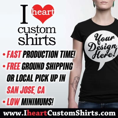 Photo of I heart Custom Shirts