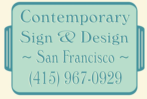 Photo of Contemporary Sign & Design
