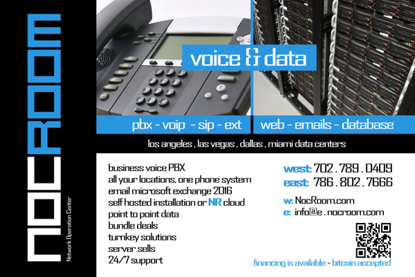 Photo of NocRoom Business Phone and Data