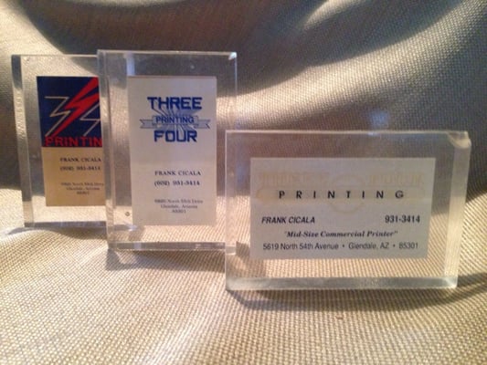 Photo of Three Four Printing