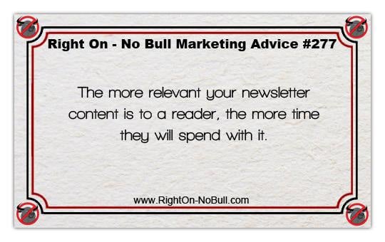 Photo of Right On - No Bull Marketing