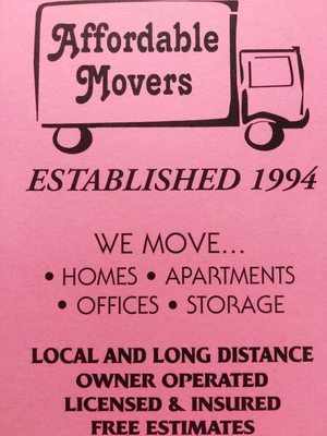 Photo of Affordable Movers