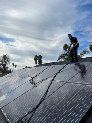 Photo of California Solar Panel Cleaning
