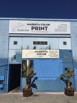 Photo of Magenta Color Print