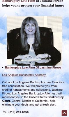 Photo of Bankruptcy Law Firm of Jasmine Firooz