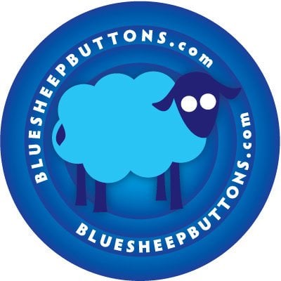 Photo of Blue Sheep Buttons