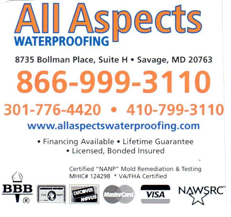 Photo of All Aspects Waterproofing