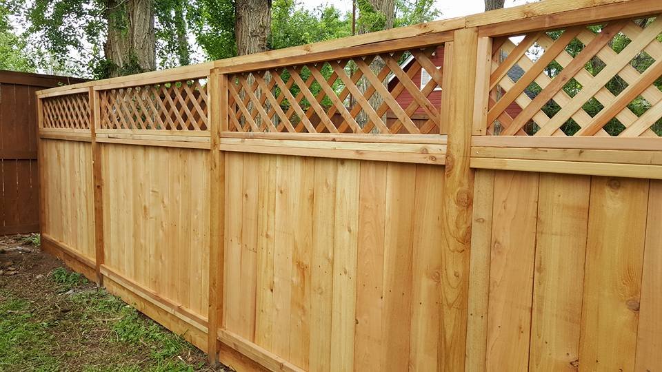 Photo of Timberland Fence, Lawn, and Landscape