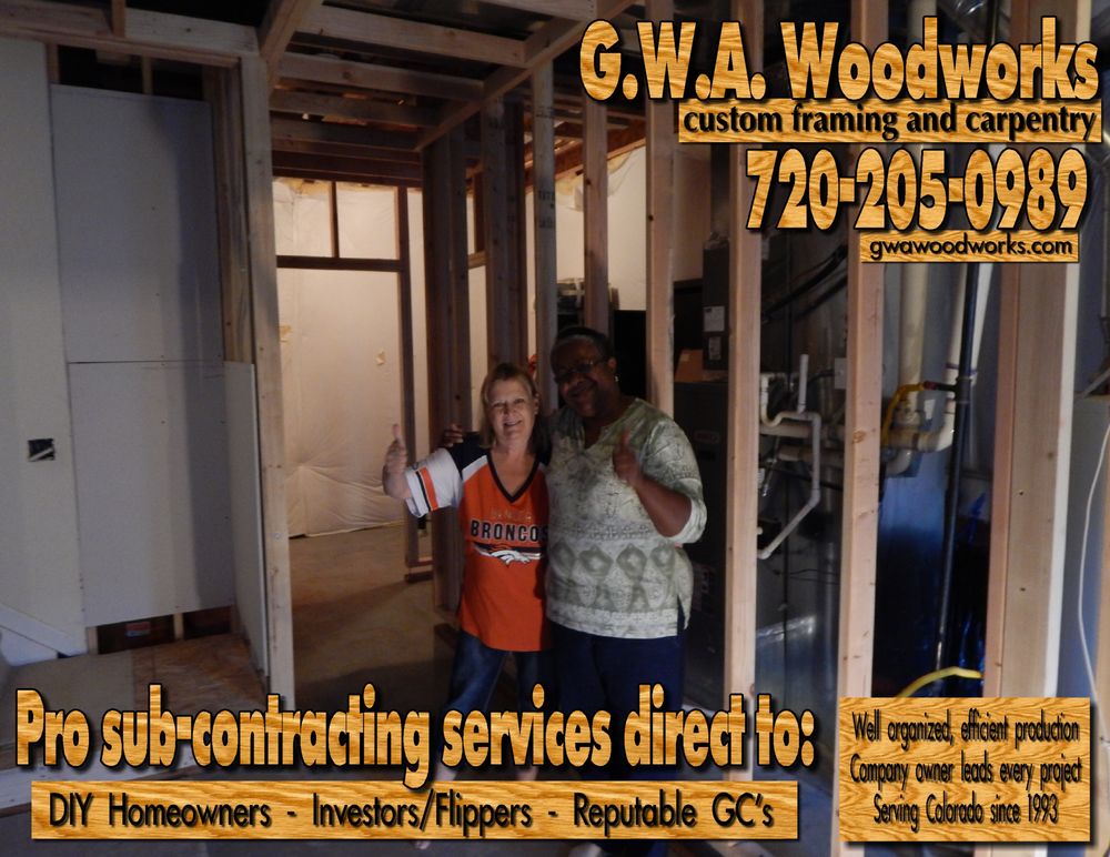 Photo of GWA Woodworks custom framing and carpentry