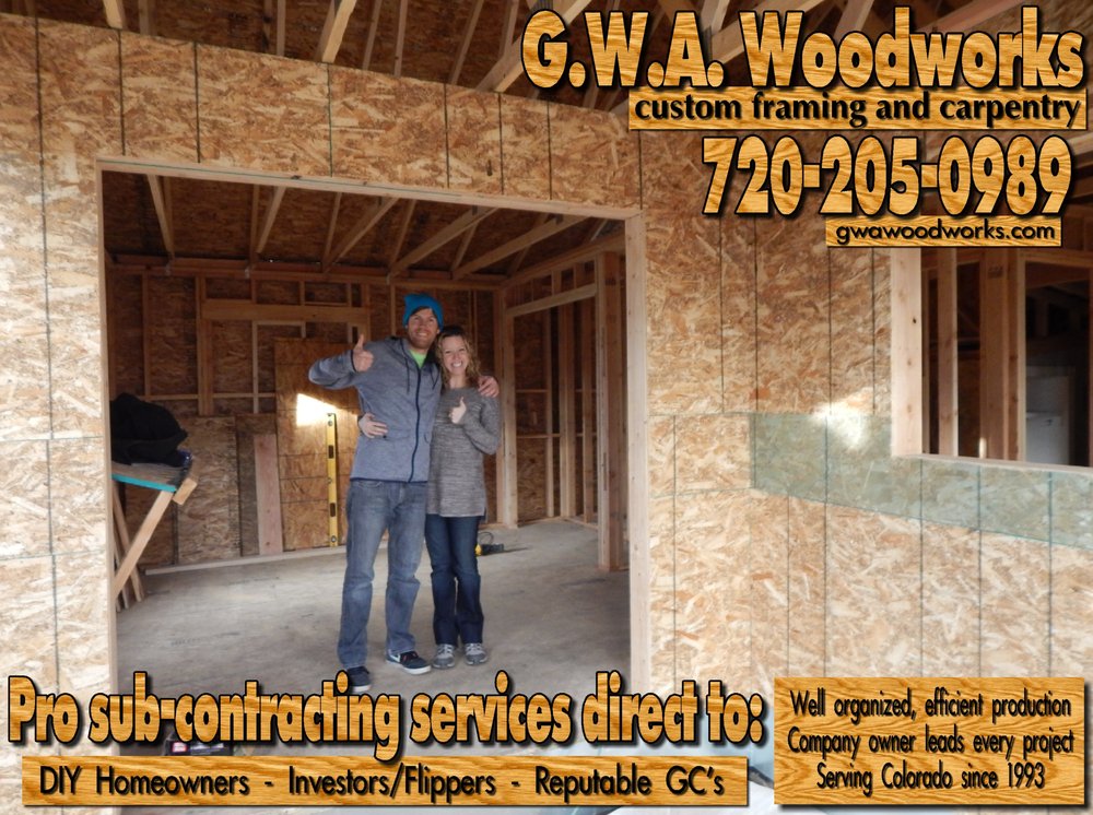 Photo of GWA Woodworks custom framing and carpentry