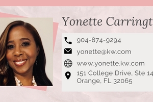 Orange Park Yonette Carrington - Keller Williams First Coast Realty