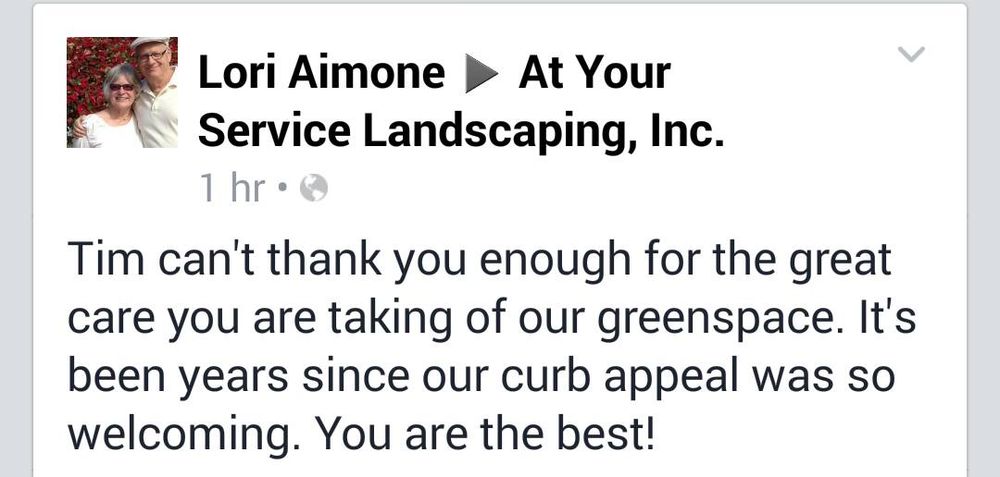 Photo of At Your Service Landscaping