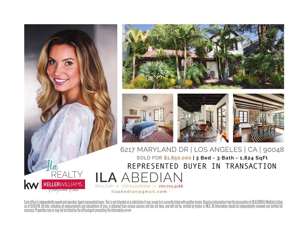 Photo of Ila Abedian - Keller Williams Realty