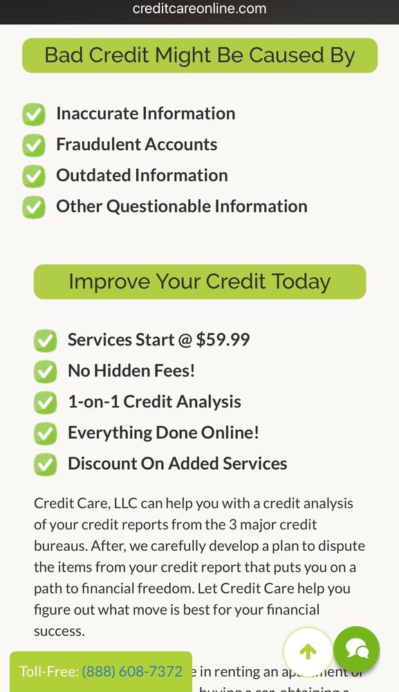 Photo of Credit Care