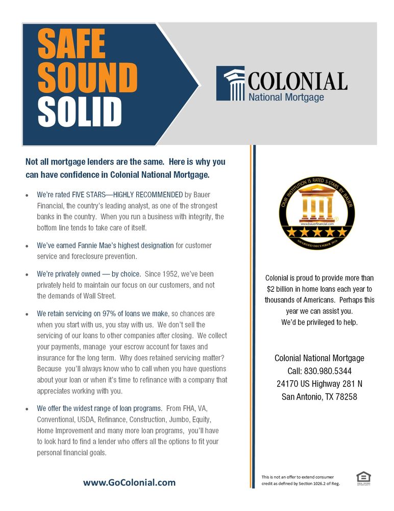 Photo of Colonial National Mortgage - San Antonio