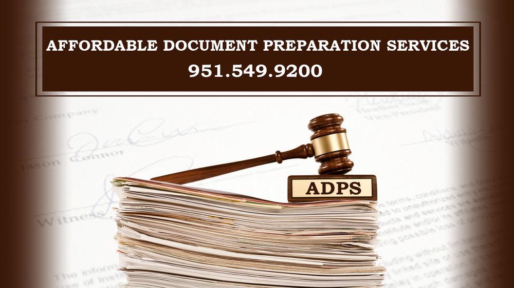 Photo of Affordable Document Preparation Services