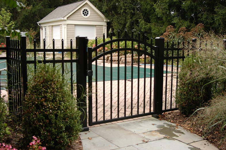 Photo of Walt Whitman Fence