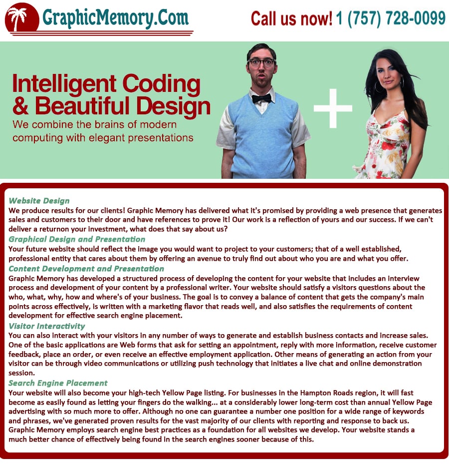 Photo of Graphic Memory Internet Services, Inc