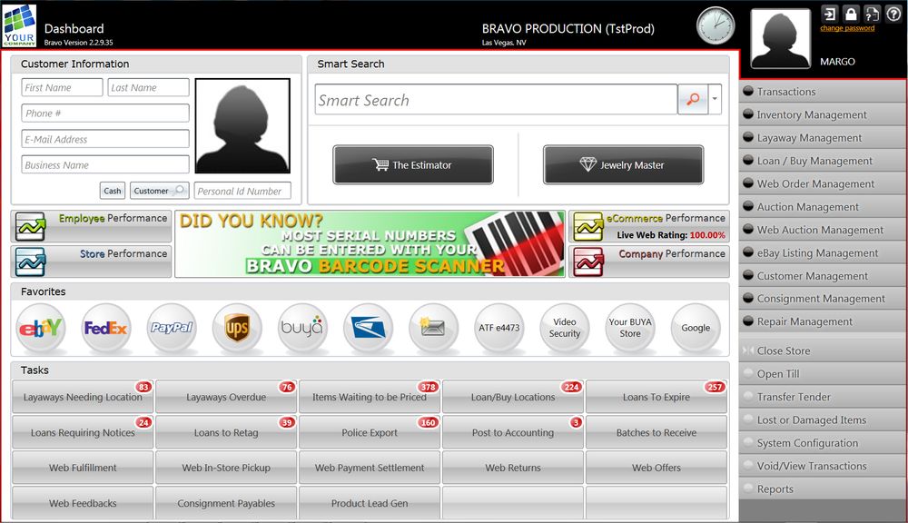 Photo of Bravo Pawn Systems