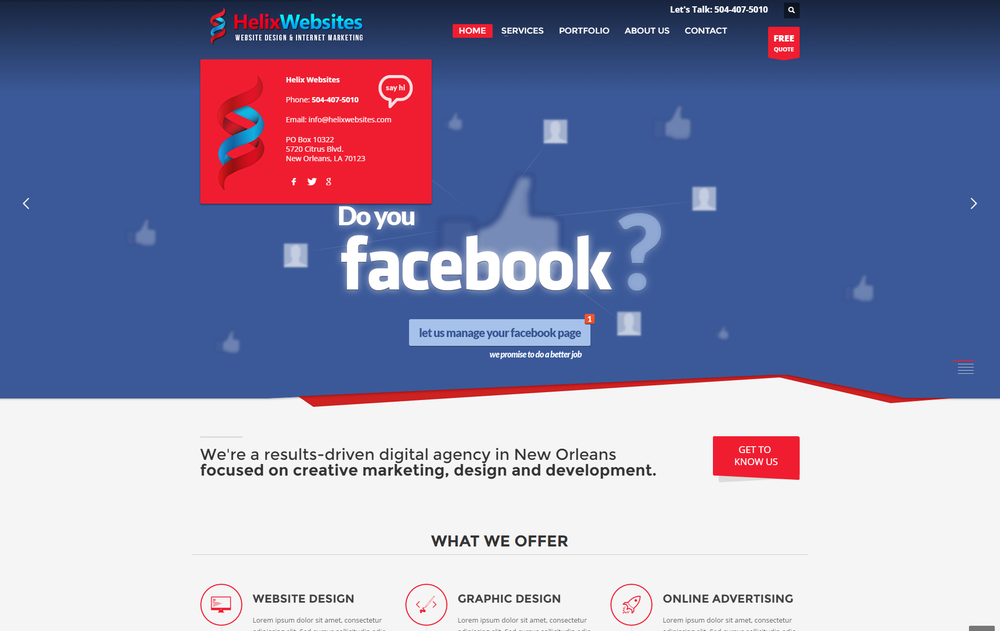 Photo of Helix Websites