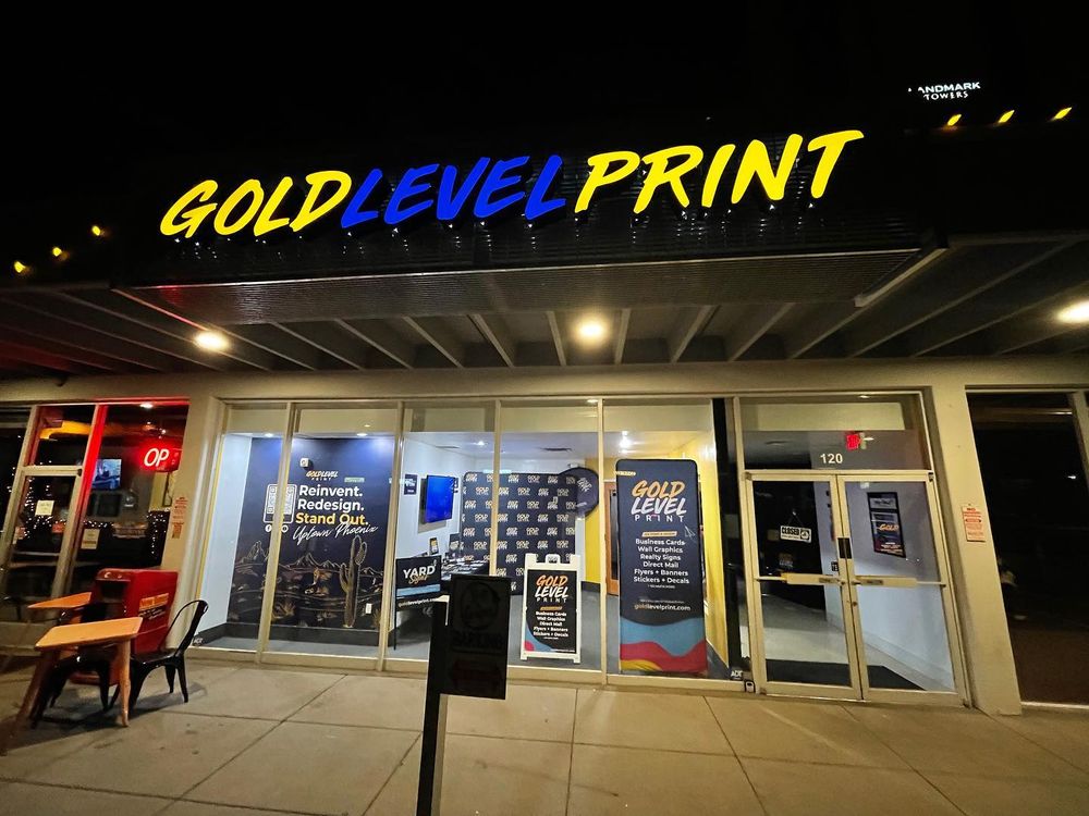 Photo of Gold Level Print