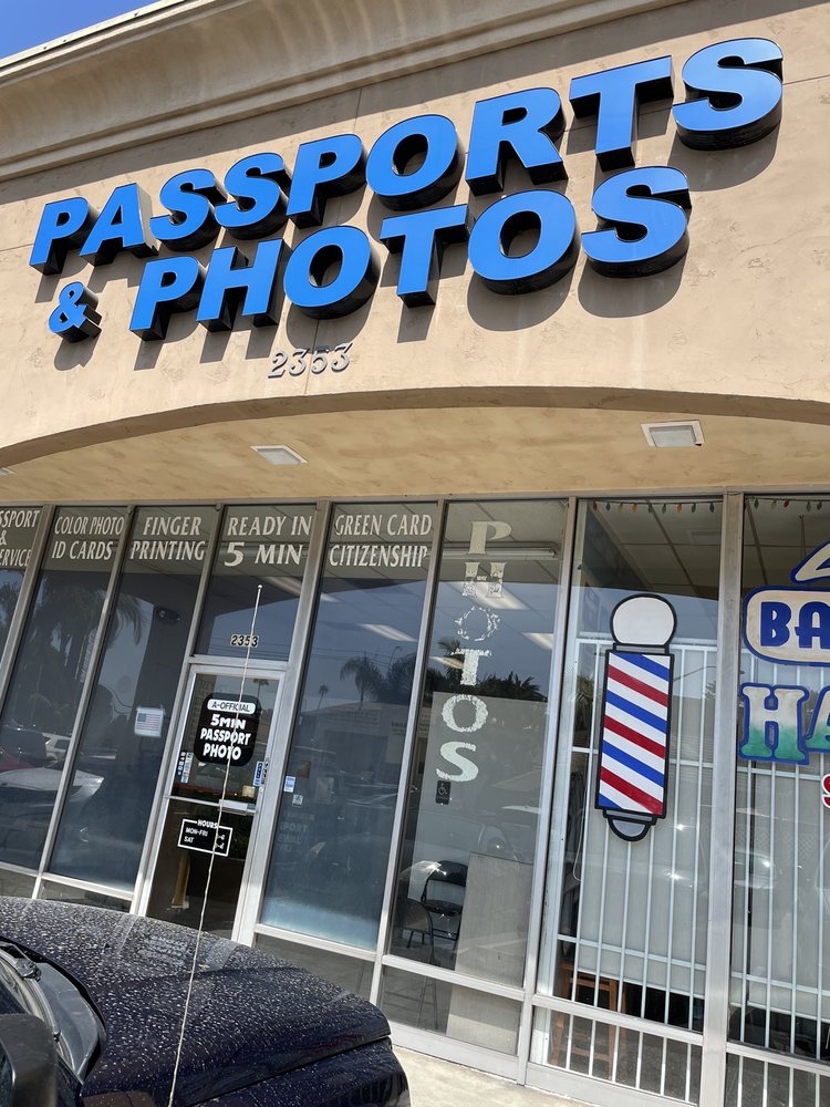 Photo of a official passport photo