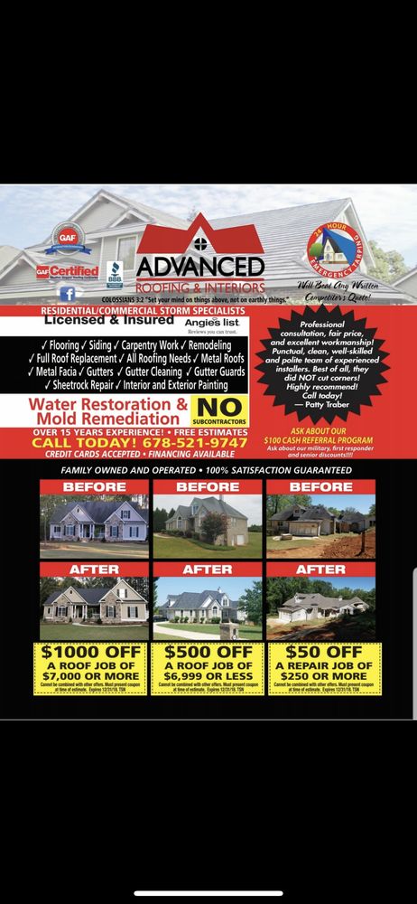 Photo of Advanced Roofing & Interiors