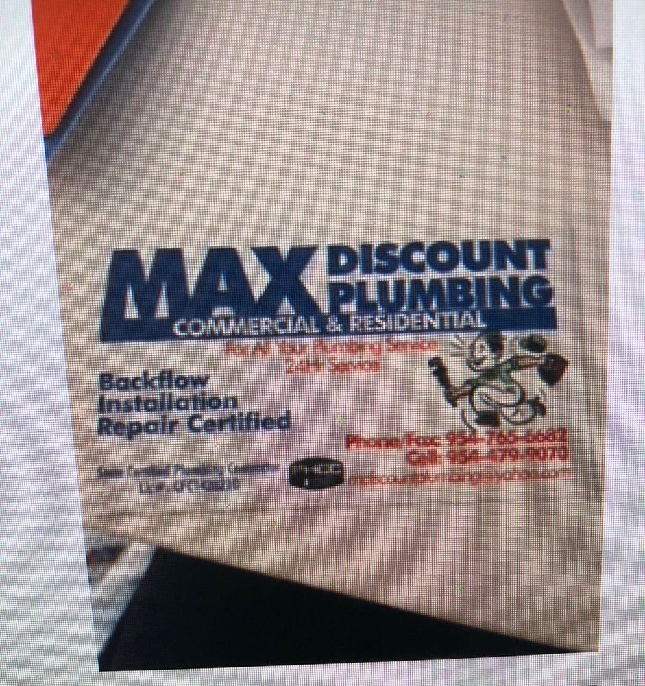 Photo of Max Discount Plumbing