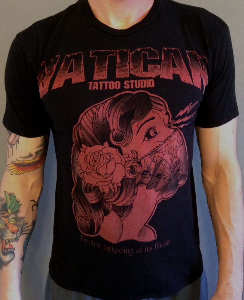 Photo of Pylon Press T-shirt Screen Printing
