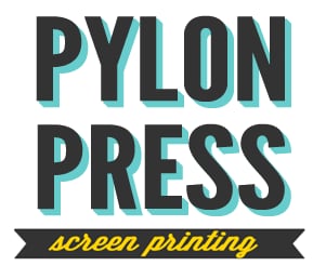 Photo of Pylon Press T-shirt Screen Printing