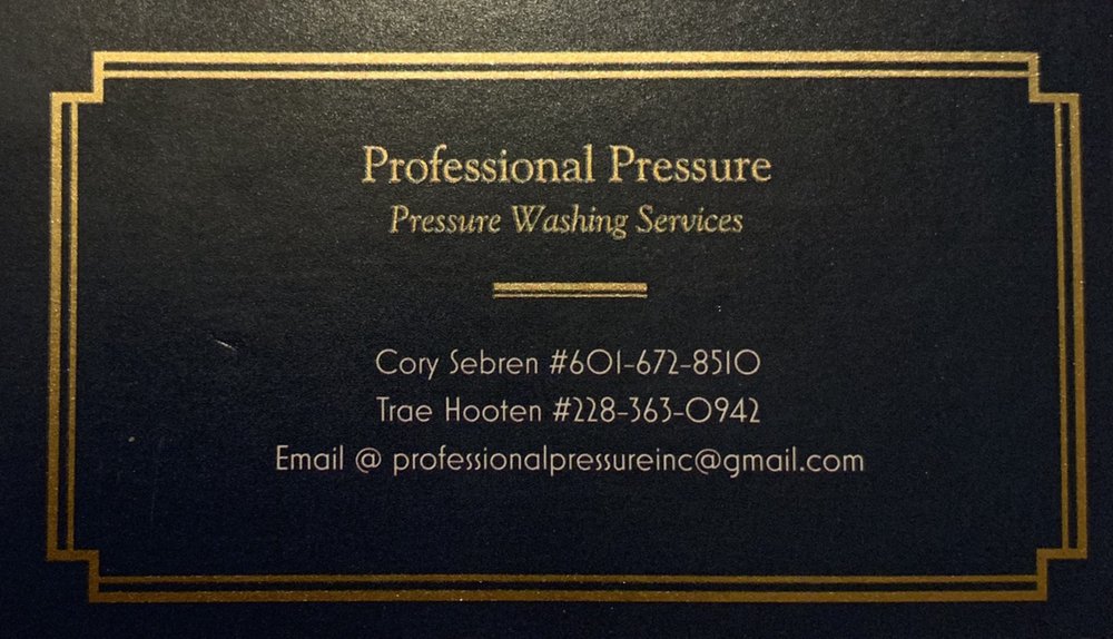 Photo of Professional Pressure