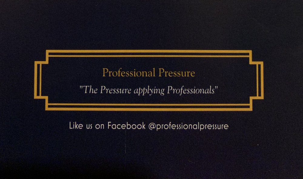 Photo of Professional Pressure