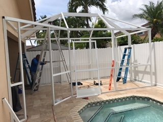 Photo of EBG Screen Enclosure & Aluminum Roof
