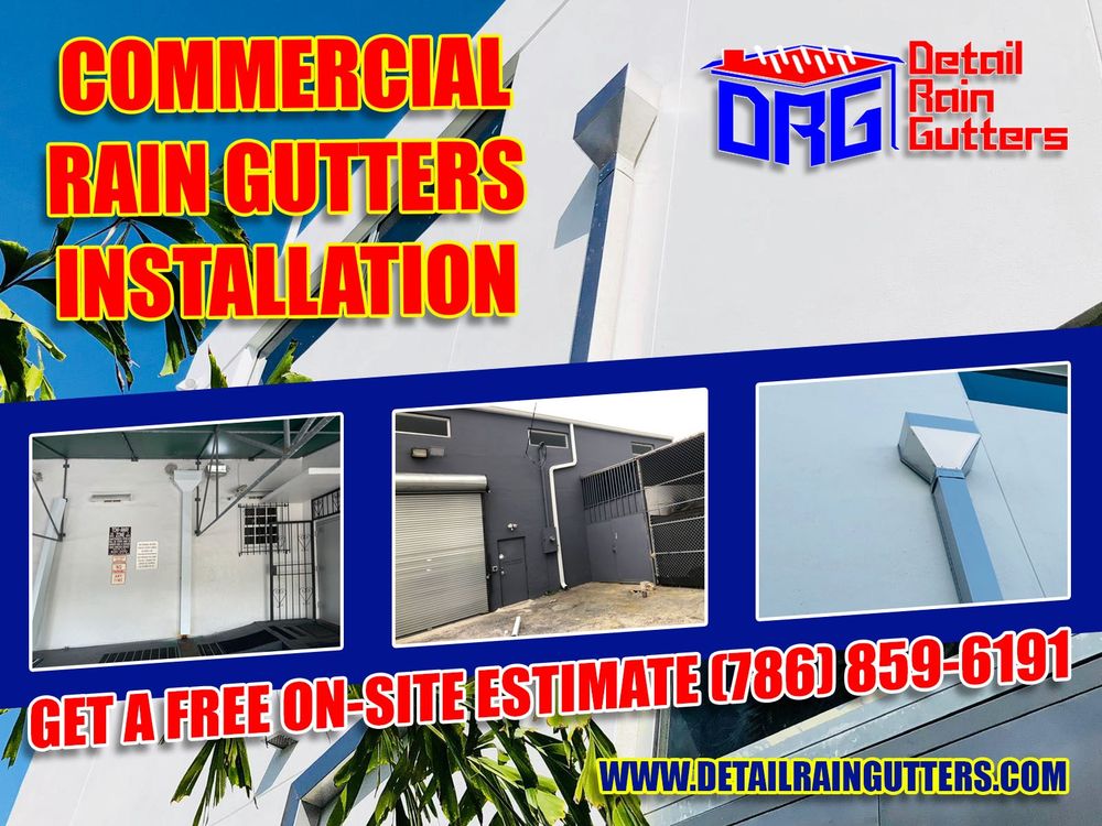 Photo of Detail Rain Gutters Miami - Rain Gutters Installers
