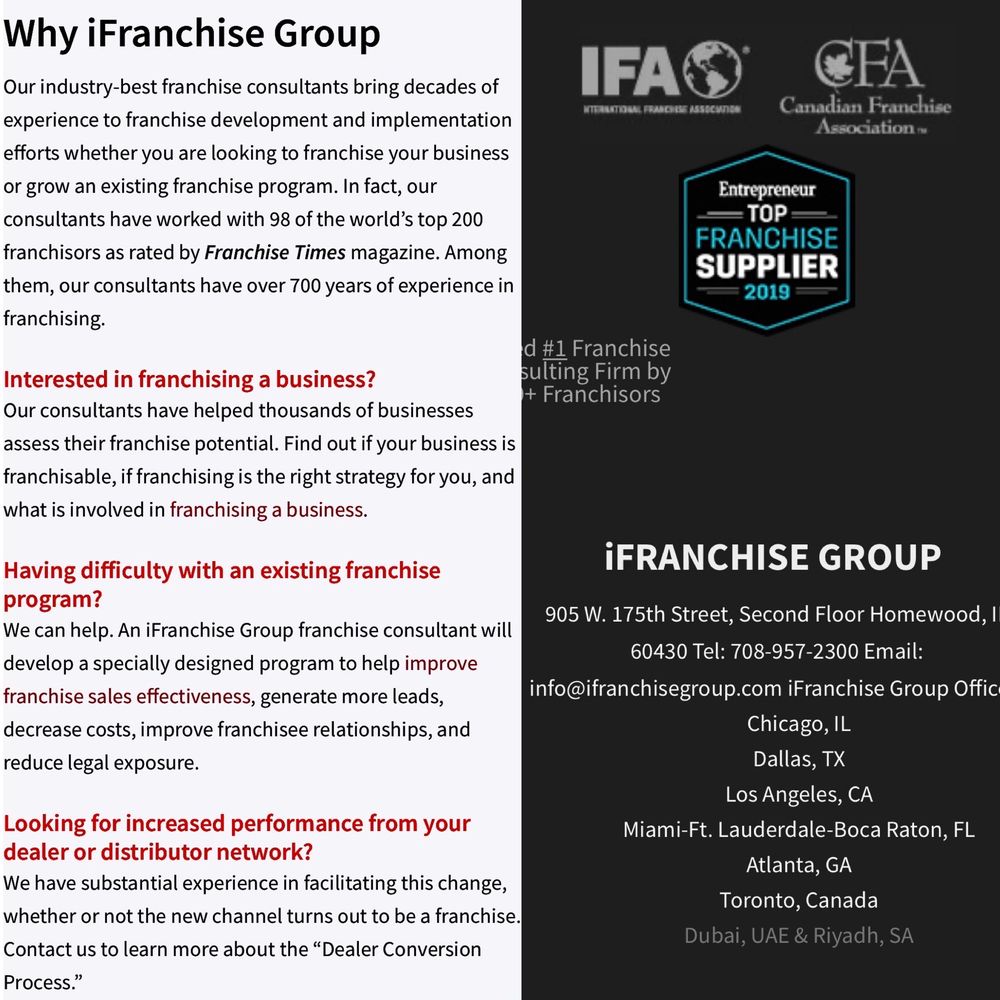 Photo of iFranchise Group