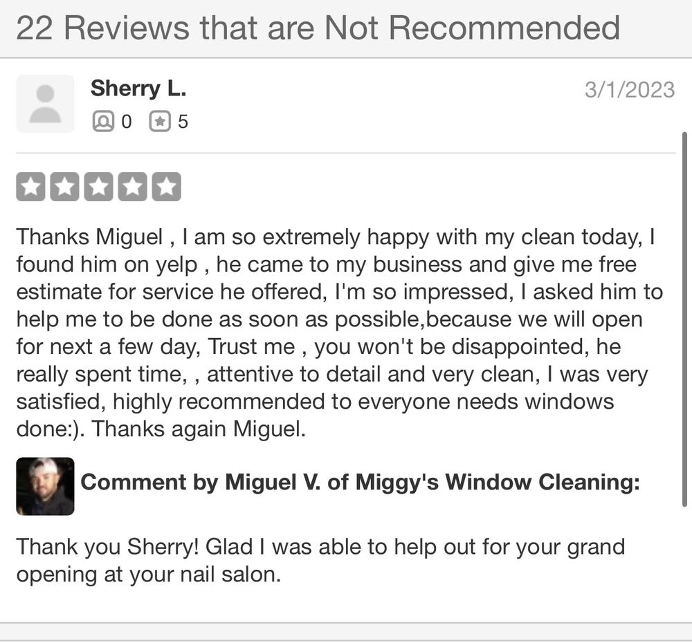 Photo of Miggy's Window Cleaning