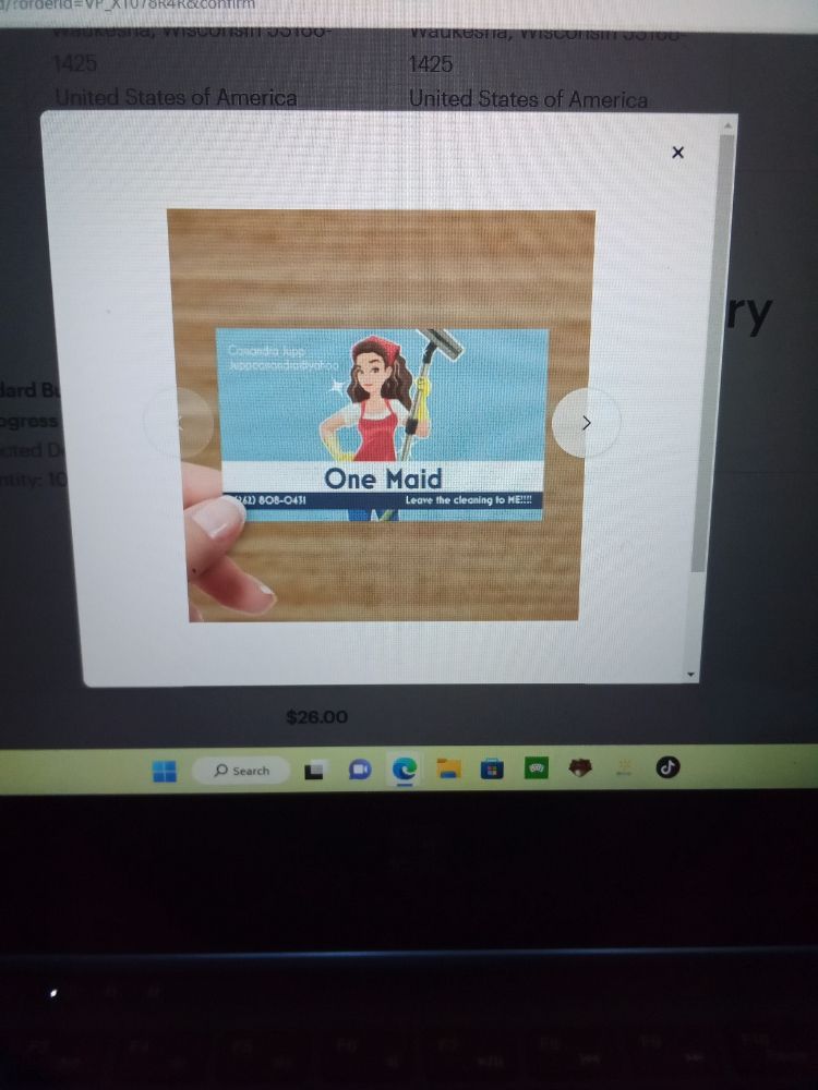 Photo of One Maid