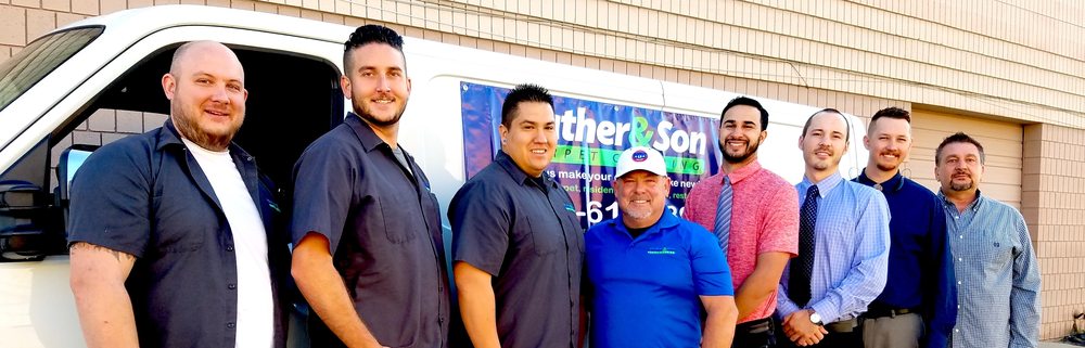 Photo of Father and Son Carpet Cleaning