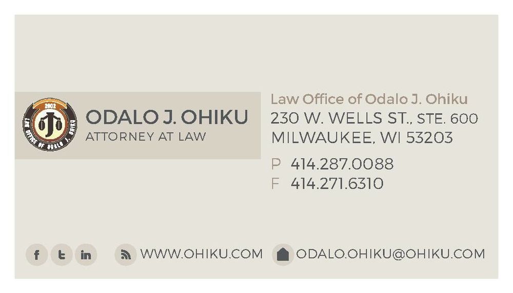 Photo of Law Office of Odalo J Ohiku