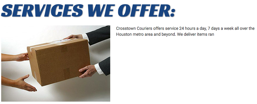 Photo of Crosstown Couriers