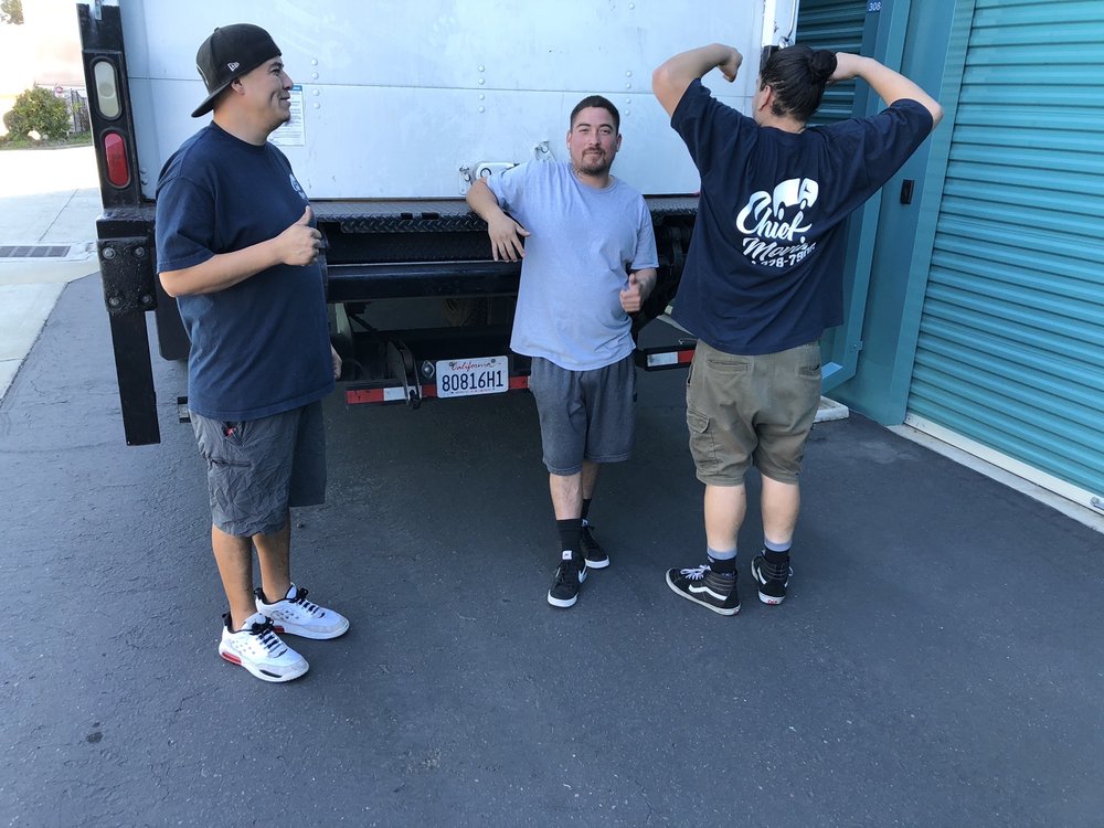 Photo of Chief Moving