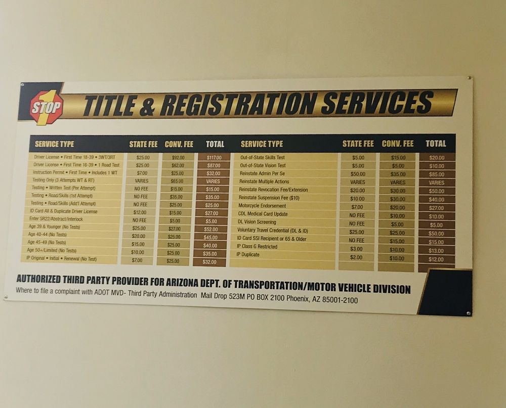 Photo of 1 Stop Title Loans and Motor Vehicle Services