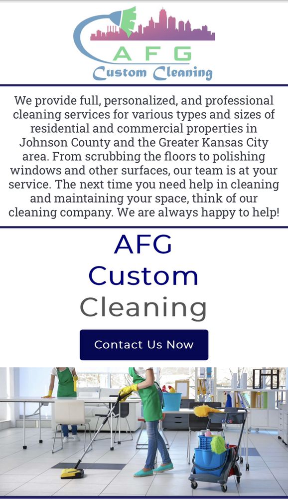 Photo of AFG Custom Cleaning