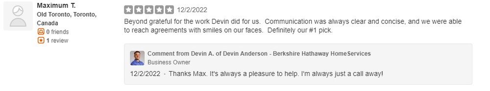 Photo of Devin Anderson - Berkshire Hathaway HomeServices
