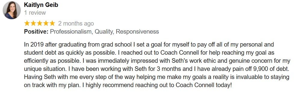 Photo of Financial Coach Seth Connell